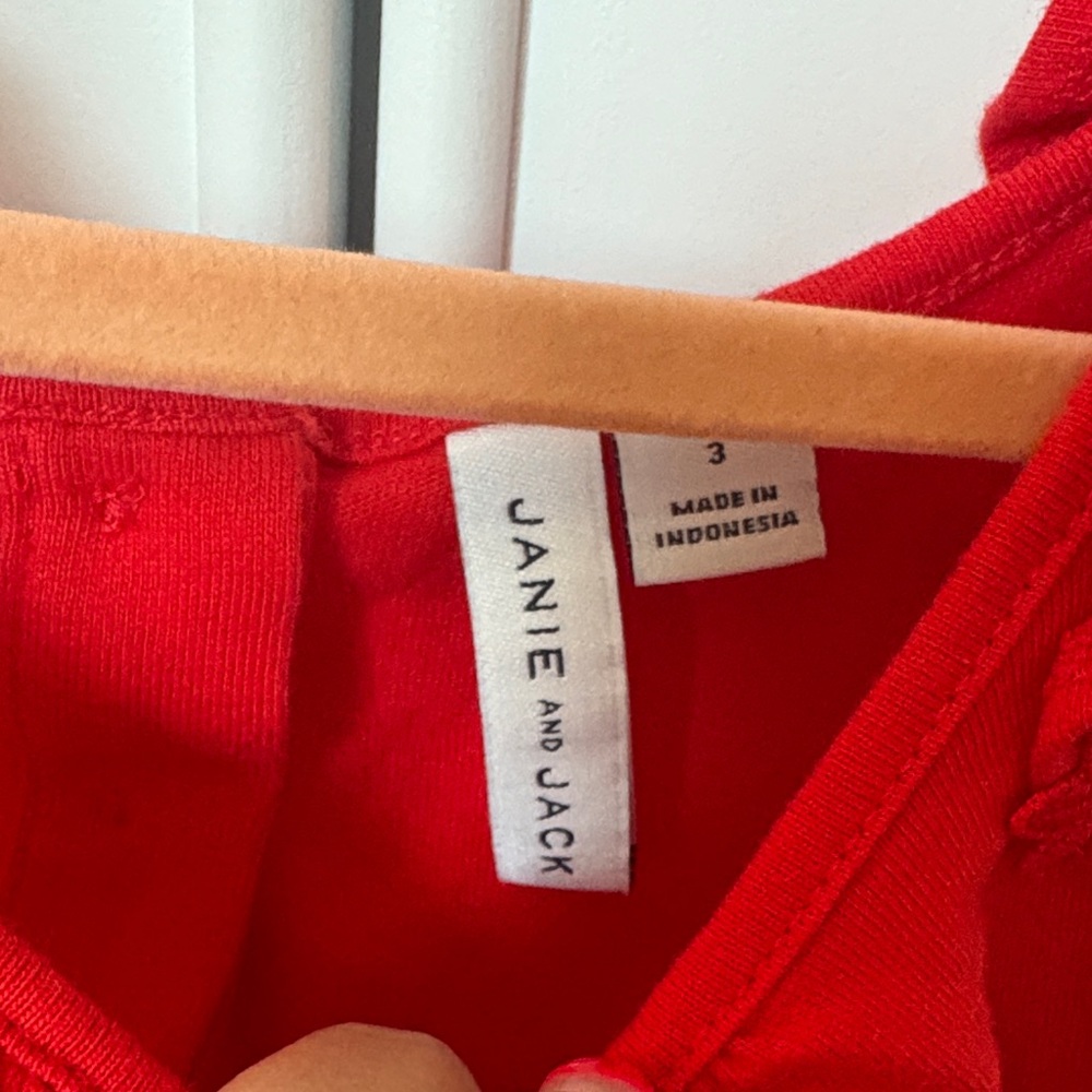 Janie and Jack Ruffle tank top - Picture 3 of 6